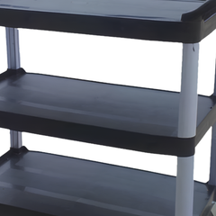 3 Shelf Utility Trolley for Kitchen & Catering-Hammerox Industrial