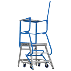 3 Step Access Platform Ladder-Hammerox Industrial
