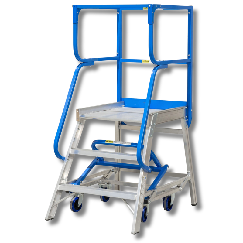3 Step Access Platform Ladder-Hammerox Industrial