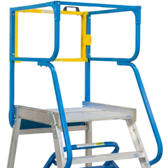3 Step Walk Through Access Platform Ladder-Hammerox Industrial