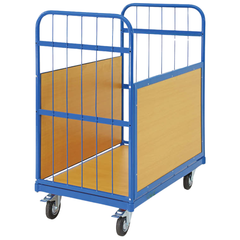 3 Tier Convertible Cage Trolley-Hammerox Industrial