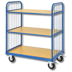 3 Tier Convertible Cage Trolley-Hammerox Industrial