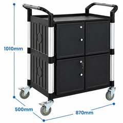 3 Tier Service Cart-Hammerox Industrial