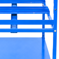 3 Tier Steel Multi Tub Trolley-Hammerox Industrial