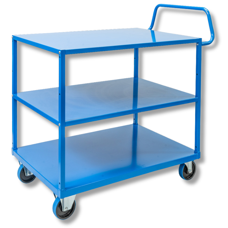 3 Tier Steel Trolley-Hammerox Industrial