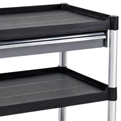 3 Tier Tool Trolley with Drawer-Hammerox Industrial
