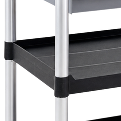 3 Tier Tool Trolley with Drawer-Hammerox Industrial