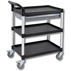3 Tier Tool Trolley with Drawer-Hammerox Industrial