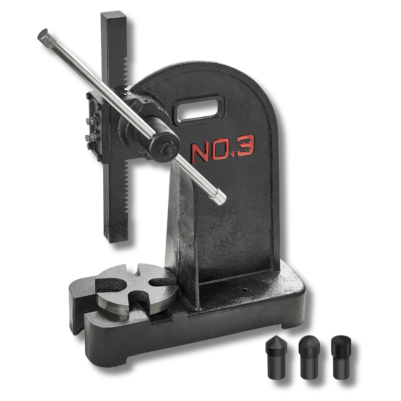 3 Ton Arbor Press Manual Desktop Cast Iron-Hammerox Industrial