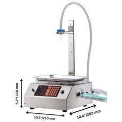 30-15000g Automatic Liquid Filling Machine Digital Control-Hammerox Industrial