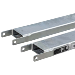 3000mm 8.5 Tonne Zinc Plated Forklift Extension Slippers-Hammerox Industrial