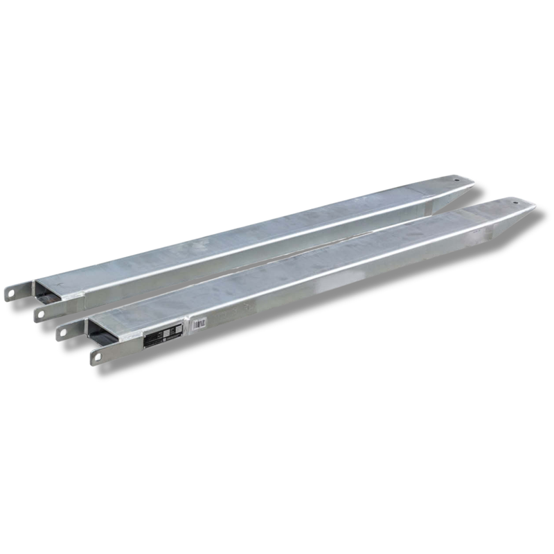 3000mm 8.5 Tonne Zinc Plated Forklift Extension Slippers-Hammerox Industrial