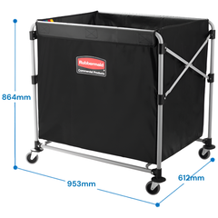 300L Rubbermaid Collapsible X-Cart-Hammerox Industrial