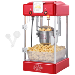 300W 2.5oz Popcorn Machine Tabletop - Red