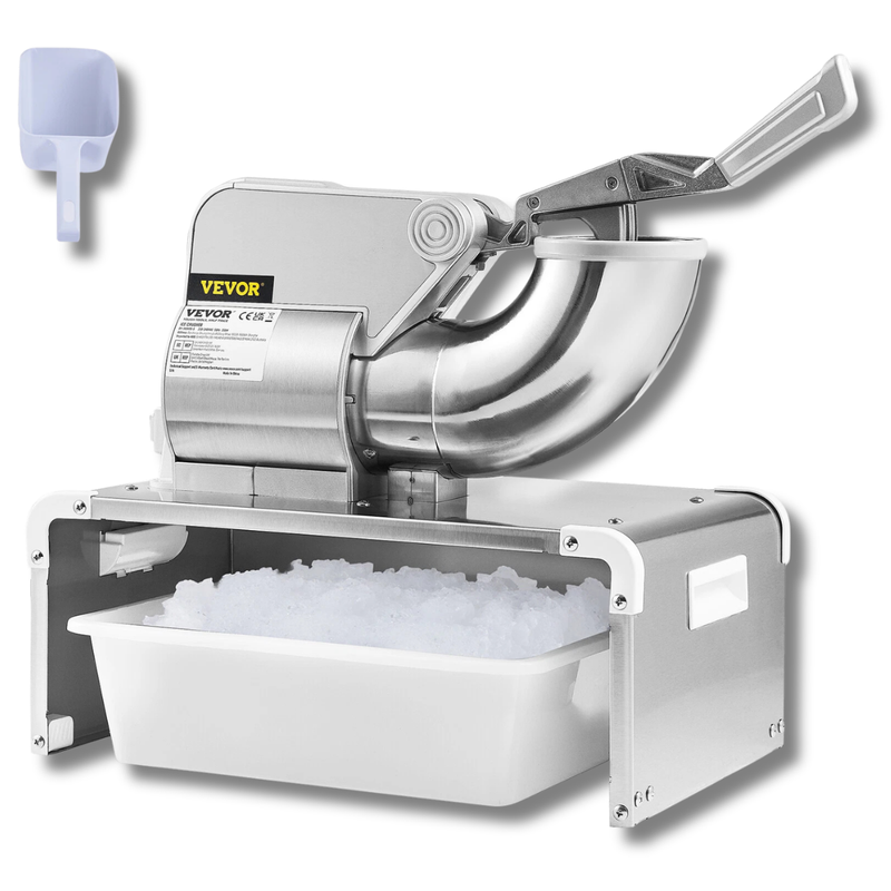 300W Ice Crusher 661lb/hr Snow Cone Machine