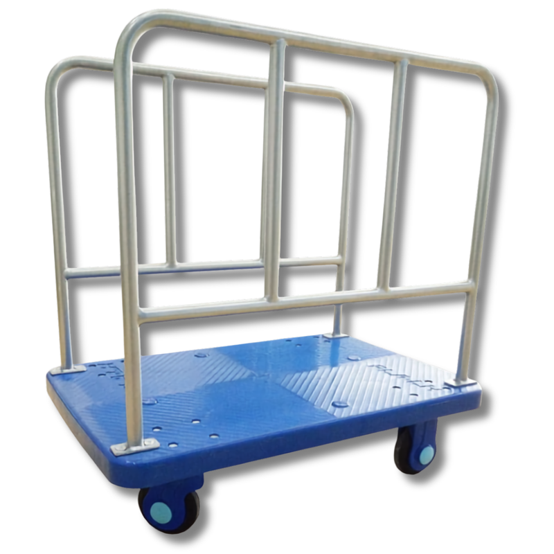 300kg Dual Handle Industrial Platform Trolley-Hammerox Industrial