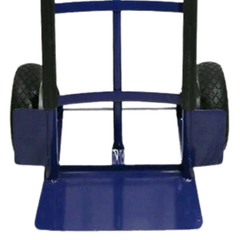 300kg Heavy Duty Platform Hand Trolley - Blue-Hammerox Industrial