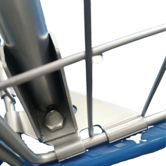 300kg Industrial Cage Platform Trolley with Mesh Sides-Hammerox Industrial