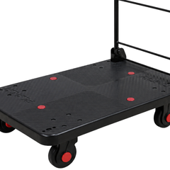 300kg Industrial Platform Trolley with Extra Long Handle-Hammerox Industrial