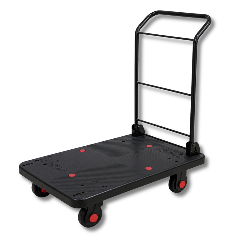 300kg Industrial Platform Trolley with Extra Long Handle