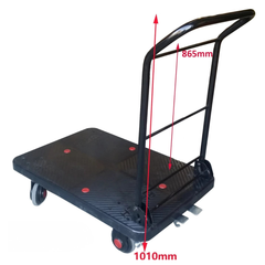 300kg Industrial Platform Trolley with Silent Wheels