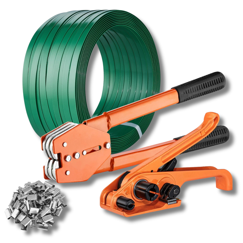 300m Packaging Banding Strapping Kit with Tensioner & Sealer