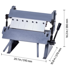 305mm Box & Pan Brake 0-135° Sheet Metal Bender 20GA
