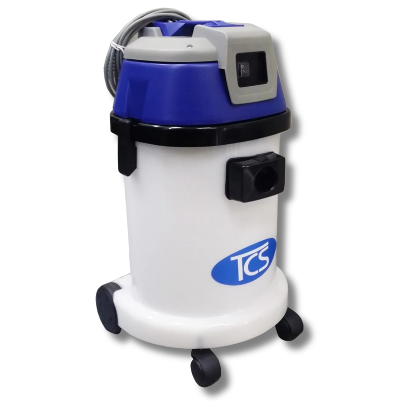 30L 1000W Commercial Wet & Dry Vacuum Cleaner Plastic Tank-Hammerox Industrial