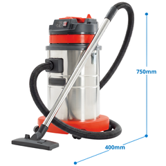 30L Wet & Dry Vacuum Cleaner-Hammerox Industrial