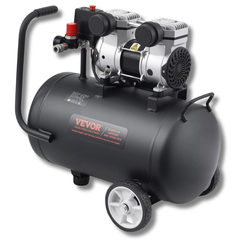 30L 1.0HP 90PSI Oil Free Air Compressor Ultra Quiet