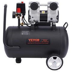 30L 1.0HP 90PSI Oil Free Air Compressor Ultra Quiet
