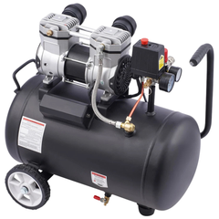 30L 1.0HP 90PSI Oil Free Air Compressor Ultra Quiet