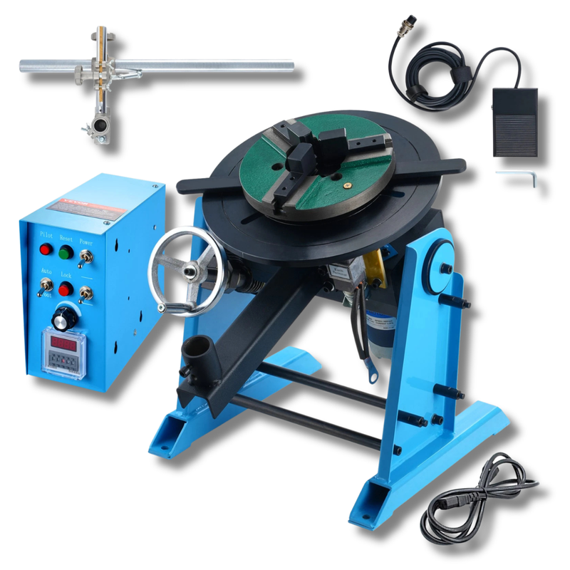 30kg Rotary Welding Positioner 0-90° 1-12RPM-Hammerox Industrial