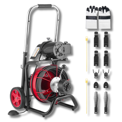 30m x 13mm Electric Drain Cleaner Machine-Hammerox Industrial