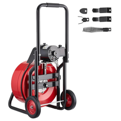 30m x 19mm Electric Drain Cleaner Machine-Hammerox Industrial