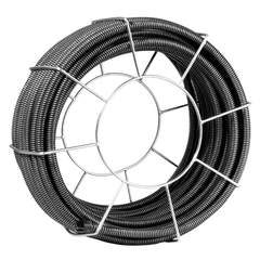 30m x 3/4" Solid Core Drain Cleaning Cable with Cutters-Hammerox Industrial