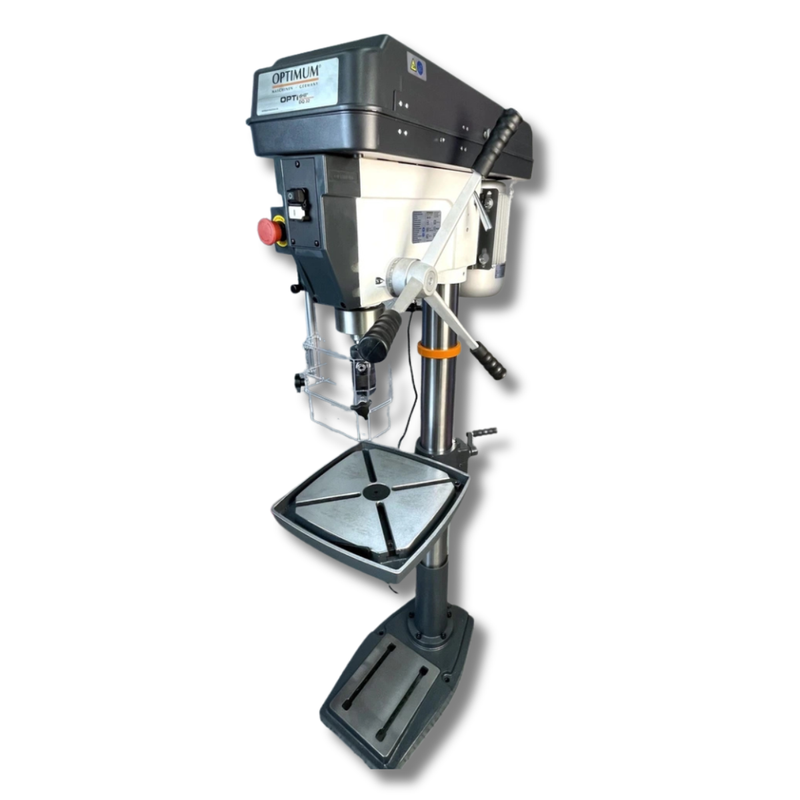 30mm 1100W 9 Speed Pedestal Drill Press - Optimum-Hammerox Industrial