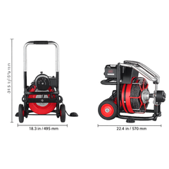 30m x 3/8" Electric Drain Cleaner Machine