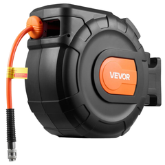 30m x 9.5mm Retractable Air Hose Reel PVC Hose 300PSI