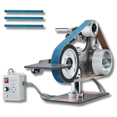 30x1" Variable Speed Belt Grinder with VFD-Hammerox Industrial