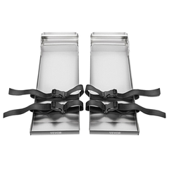 30x8" Concrete Knee Boards Stainless Steel - Pair