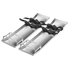 30x8" Concrete Knee Boards Stainless Steel - Pair