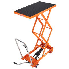 330lb Manual Double Scissor Lift Table Cart-Hammerox Industrial