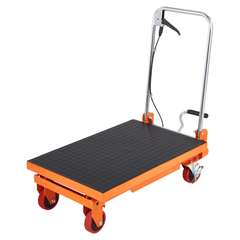 330lb Manual Single Scissor Lift Table Cart-Hammerox Industrial