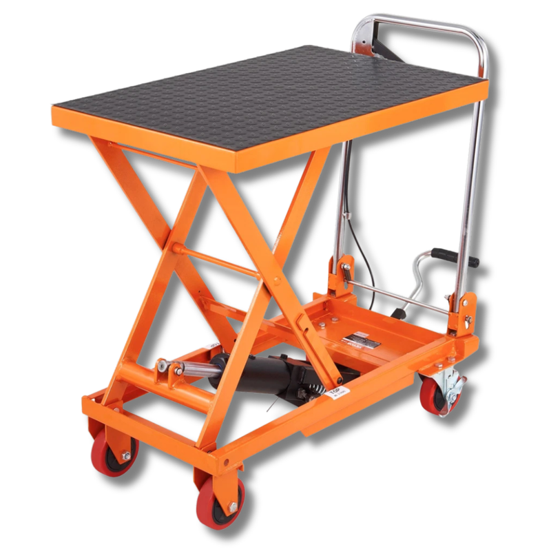 330lb Manual Single Scissor Lift Table Cart-Hammerox Industrial