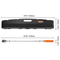 3/4" Click Torque Wrench 100-600lbf-ft Dual Direction