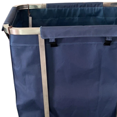 350L Spring Loaded Linen Housekeeping Trolley-Hammerox Industrial