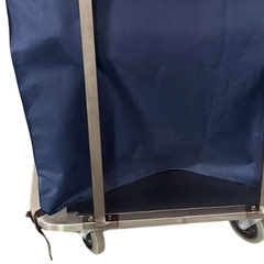 350L Spring Loaded Linen Housekeeping Trolley-Hammerox Industrial