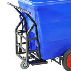 350L Tipping Waste Collection Trolley-Hammerox Industrial
