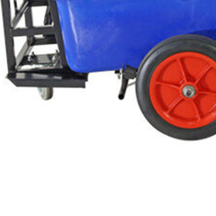 350L Tipping Waste Collection Trolley-Hammerox Industrial